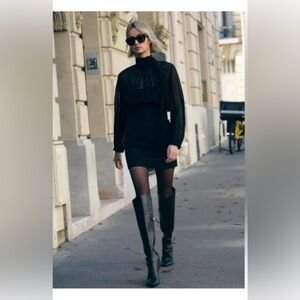Zara Black Mini Dress